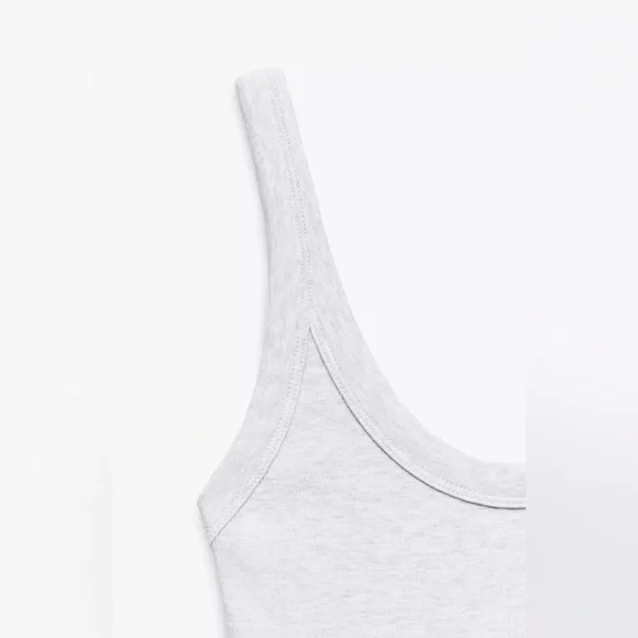 ZARA Ribbed Bodysuit - Picture 7 of 11